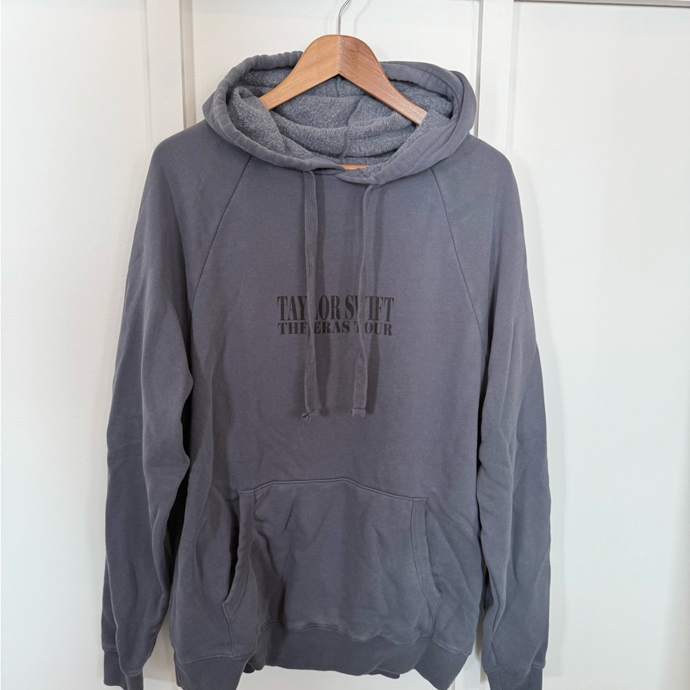 NWT Taylor Swift Eras US/International Tour Charcoal Hoodie Sz S